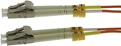 ACCL 1m LC / UPC-LC / UPC OM1 Çok Modlu Dubleks Fiber Optik Yama Kablosu, 1 Paket