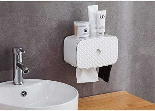 FXBZA rulo kağıt havlu tutucu Duvara Monte Çok Fonksiyonlu tuvalet kağıdı tutucu Kendinden Yapışkanlı Su Geçirmez