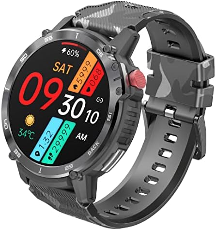 Akıllı saat erkek Smartwatch 1.6 HD Tam Dokunmatik Ekran Bluetooth Çağrı Spor İzci Kalp Hızı Uyku Monitör Pedometre