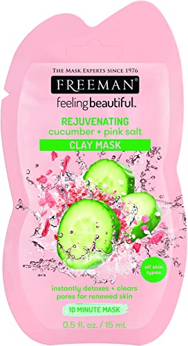Freeman Yüz Salatalık + Pembe Tuz Kil Maskesi Paketi, 1'li Paket