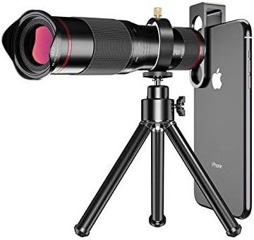 Telefon Kamera Lensi 48X Monoküler Telefoto Lens Kuş Gözlemciliği ile Çalışır iPhone 11 / Pro / Pro Max Samsung Piksel