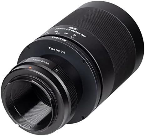 Sony E için Tokina SZ 500mm f/8 Refleks MF Lens, Siyah