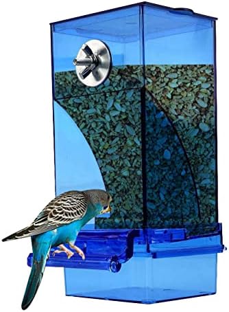 Otomatik Kuş Besleyici, Karışıklık Yok Kuş Besleyici, Kuş Yemi Kutusu Yayılmaya ve Sıçramaya Karşı Dayanıklıdır, Muhabbet