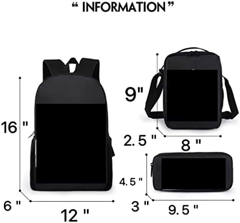 HONTUBS 16 omuzdan askili çanta 3 karikatür çift sırt çantası ilköğretim okulu okul çantası kalem çantası öğle yemeği