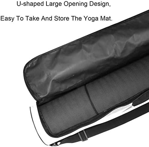 Yaratıcı Minimal Panda Yoga Mat Taşıma Çantası Omuz Askısı ile Yoga Mat Çantası spor çanta Plaj Çantası