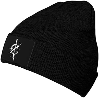 Olarak Geldik Romalılar Logo örgü şapka Kış kayak şapkası Sıcak Örme Kapaklar Denim Şapka Beyzbol Chapeau
