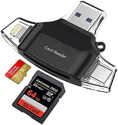 Bluboo X6 ile Uyumlu BoxWave Akıllı Gadget (Boxwave'den Akıllı Gadget) - AllReader USB Kart Okuyucu, Bluboo X6 için