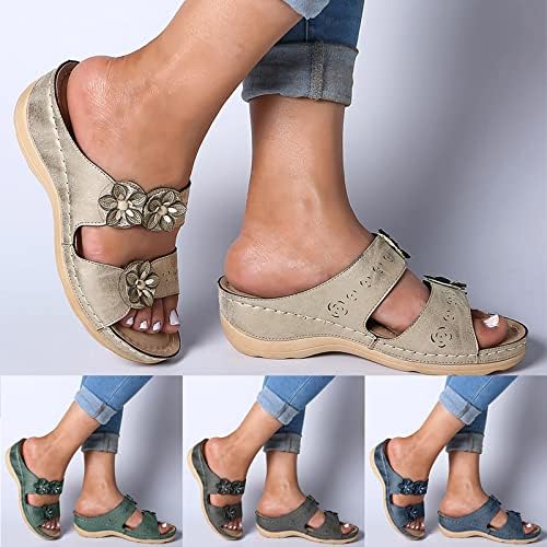 Sandalet Kadın Rahat, Sandalet Kadın Rahat Platform Sandalet Ayakkabı Rahat Yaz seyahat ayakkabısı Sandalet