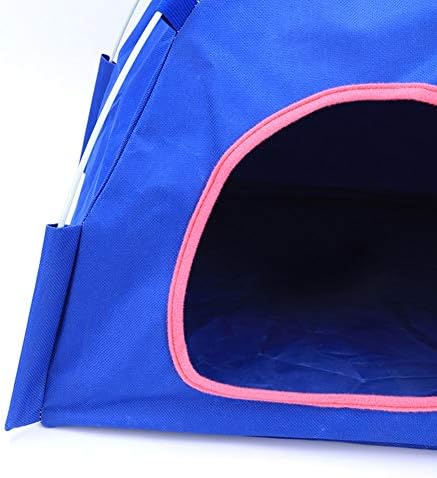 Norbı Pet Köpek Çadırı 4 Köşe Katlanabilir Güneş Koruyucu Su Geçirmez Oxford Kumaş Barınak Çadır