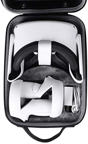Şık Seyahat saklama çantası Koruyucu Kılıf Taşıma Kutusu Kapağı-Oculus Quest 2 Sanal Gerçeklik Sistemi Aksesuarı