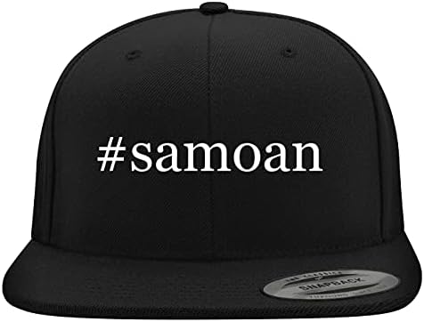 Samoalı-Yupoong 6089 Yapılandırılmış Düz Fatura Snapback Şapka / İşlemeli Moda beyzbol şapkası Erkekler ve Kadınlar