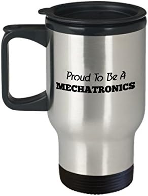 Mekatronik Kahve Seyahat Kupa En Komik Benzersiz Mekanik Mühendisi Çay Bardağı Erkekler Kadınlar İçin Mükemmel bir