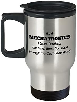 Mekatronik Kahve Seyahat Kupa En Komik Benzersiz Mekanik Mühendis çay bardağı Erkekler Kadınlar İçin Mükemmel Bir