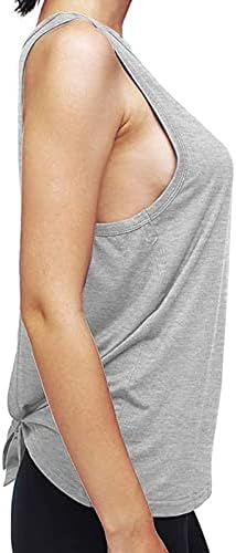 Kızlar Crewneck Pamuk Parça Yoga Jogger Cut Out Cami Tankı Temel Bluz Yelek Tshirt Bayan Yaz Sonbahar 1Z 1Z