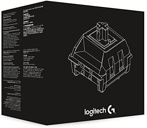 Logitech G Pro X Mekanik Oyun Klavyesi Anahtarı Seti (GX Kahverengi Dokunsal)