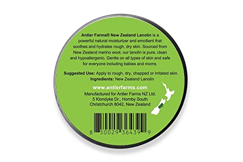 Boynuz Çiftlikleri - %100 Saf Yeni Zelanda Lanolin, 100g, Cilt Nemlendirici ve Koruyucu, Rafine Edilmiş USP Sınıfı