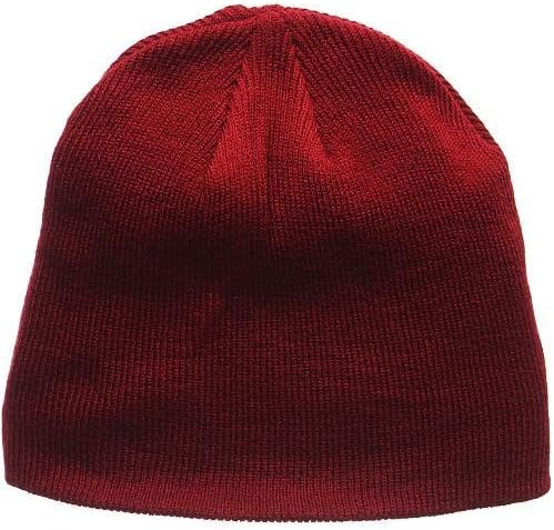 Zephyr ZHATS Kenar Kafatası Manşetsiz Klasik Bere Şapka NCAA Kış Örgü Bere Kap
