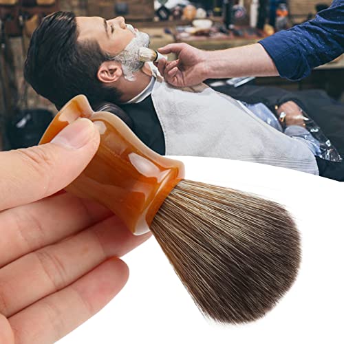 Saç Kesme için Berber Boyun Silgi Fırçası, Taşınabilir Sakal Fırçası Erkekler Tıraş Köpüğü Fırçası Berber Büyük Saç