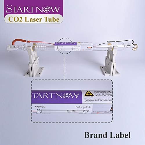 Startnow Lazer Cam Tüp CO2 50W 1000mm Lamba Borusu için Lazer Gravür Oyma Makinesi (50W-1000mm)