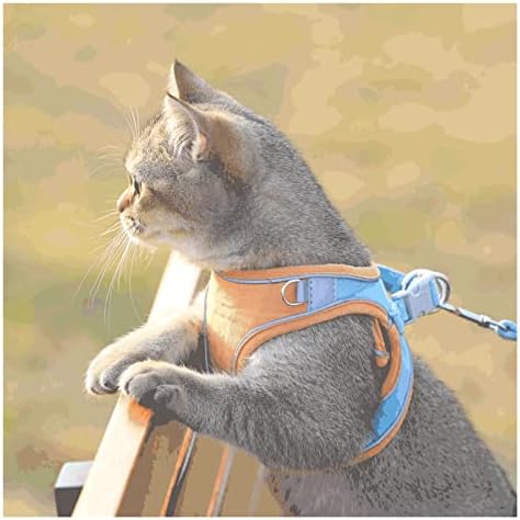 WZHSDKL Kediler çekme halatı Yelek Tarzı Halat Kayışı Anti-Ayrılıkçı Kediler Halat Yürüyüş Kediler Artefakt Zincir