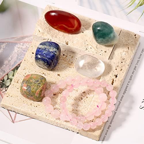 QianCannaor Kristaller ve Şifa Taşları Dostluk ve Bağlantı için Set, manevi Kristaller ve Metafizik için Hediye, Büyücülük,