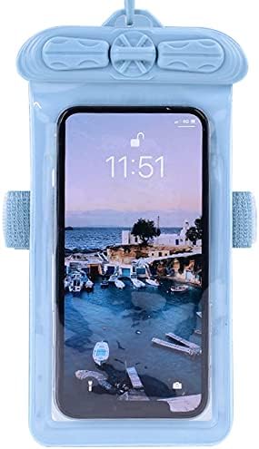 Vaxson Telefon Kılıfı, Nokia Lumia 930 ile Uyumlu Su Geçirmez Kılıfı Kuru Çanta [Değil Ekran Koruyucu Film ] Mavi