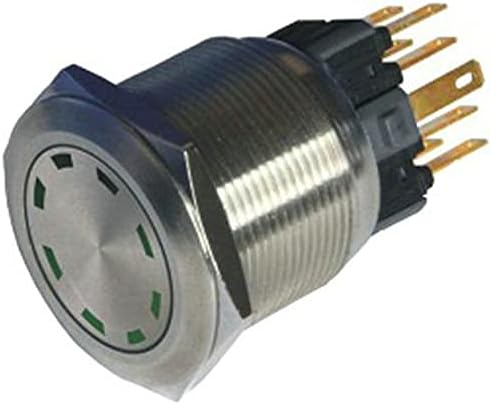 2504F 25mm LED Su Geçirmez basmalı düğme anahtarı Anlık Su Geçirmez Elektrik Anahtarı. - (Renk: diğerleri)