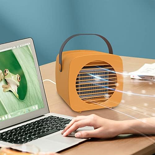 XUnıon C875n1 Taşınabilir hava Soğutucu Ofis Sessiz Mini Evapo hava Fanı USB Şarj Edilebilir Küçük Fan
