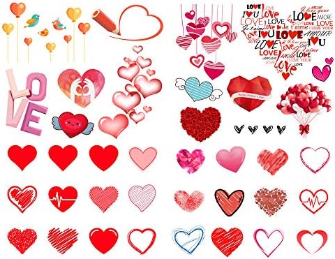 Seasonstorm Kırmızı Aşk Kalp Kawaii Estetik Mutlu Planlayıcısı günlük defteri Kırtasiye Scrapbooking Çıkartmaları