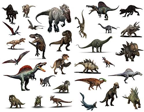 Seasonstorm Jurassic Dinozorlar Precut Sevimli Estetik Günlüğü Seyahat Kağıt Önemsiz Dergisi Çıkartmalar Scrapbooking