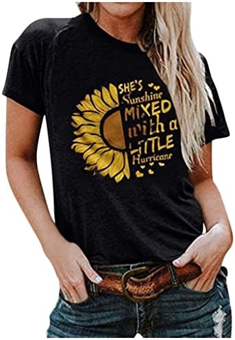 Kare Boyun T - Shirt Kadın Tişörtü Yaz Kolsuz Grafik Hafif Temel Artı Boyutu Moda Rahat