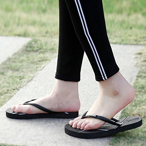 Sınwo Unisex Kadın erkek Yaz Kadın Parmak arası terlik Terlik plaj sandaletleri günlük ayakkabı Çiftler Terlik