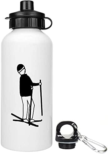 Azeeda 400ml' Kayakçı ' Çocuklar Yeniden Kullanılabilir Su / içecek şişesi (WT00056736)