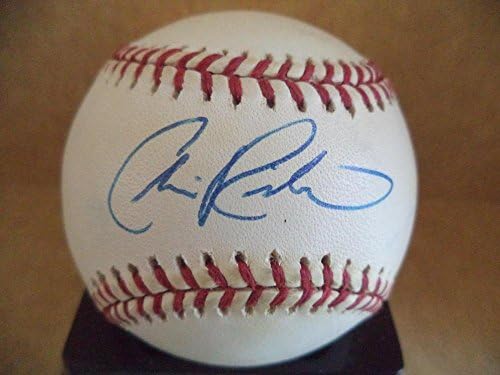 Chris Richard Rockies / orioles/cardinals, coa İmzalı Beyzbol Topları ile İmzalı ML Beyzbol İmzaladı