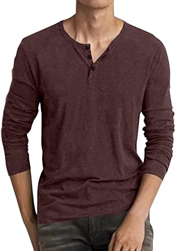 2023 Yeni Erkek Moda İlkbahar Yaz Casual Uzun Kollu O Boyun Düz T Shirt Üst Bluz Büyük 1