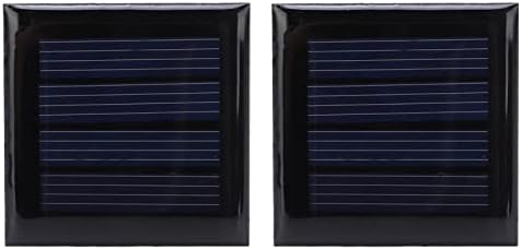 Vıfemıfy 2 adet 2V 210mA Mikro Polikristal güneş PANELI DIY Elektrikli Oyuncak Malzeme Fotovoltaik pil şarj cihazı