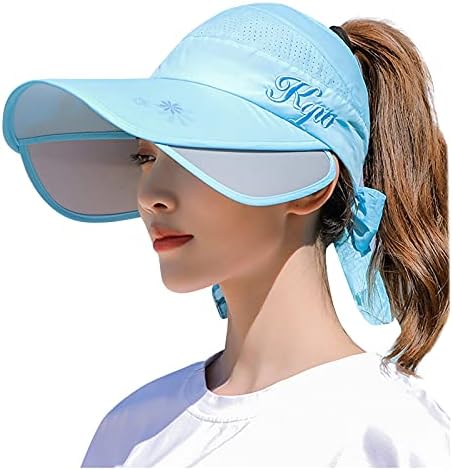 2021 Kadın Güneşlik, Geniş Ağızlı, Elastik, Golf güneş Şapkası, Moda, UV Koruması, Çabuk Kuruyan Şapka