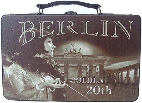 Kleiber 91986 Saklama Kutusu Berlin Golden 20 Küçük Saklama Kutusu Kutu, Tahta, Kahverengi, 30 x 11,5 x 18 cm