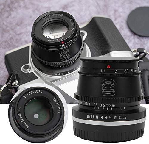 ZRQYHN 35mm F1. 4 Büyük Diyafram Portre Lens, X-T4 için/X‑T3 / X‑T30 FX Dağı Kamera