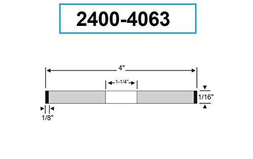 HHIP 2400-4063 4x1/16x1-1/4 İnç D1A1 CBN Tekerlek