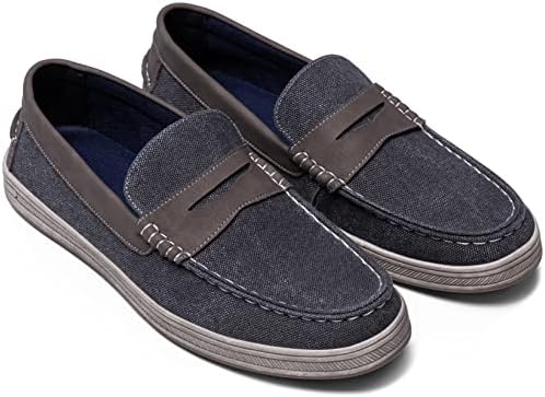 Vostey erkek Loafer'lar bağcıksız ayakkabı Loafer'lar Sürüş Loafer'lar Rahat Kuruş Loafer'lar Erkekler için