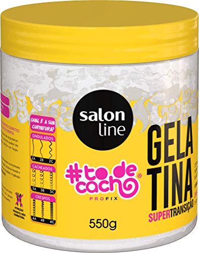 Salon Line - Linha Tratamento (ToDeCacho) - Gelatina Transição Capilar (Muito Mais Definição!) 550 Gr - (Tedavi (Bukleler)
