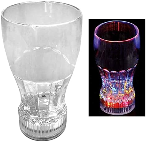 1 Yanıp Sönen İçme Bardağı led ışık Up Shot Bar Kulübü Parti Bira İçecek Bardağı 11oz