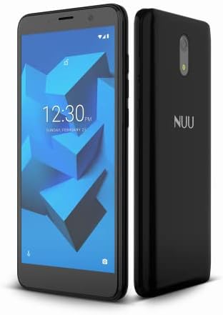 NUU A10L / Unlocked 4G LTE akıllı telefon / 5.5 Ekran / 16GB + 2GB RAM / 2500 mAh Pil | Android 12 Go Sürümü / T-Mobile