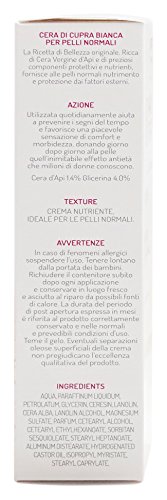 Cera di Cupra Bianca per Pelli Normal Normal Ciltler için Krem, Yaşlanma Karşıtı Formül-2,5 Sıvı Ons (75ml) Tüp (