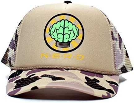 N. E. R. D Özel Kamyoncu Şapka Nerd Kap Unisex Yetişkin Ayarlanabilir Çok Renkler