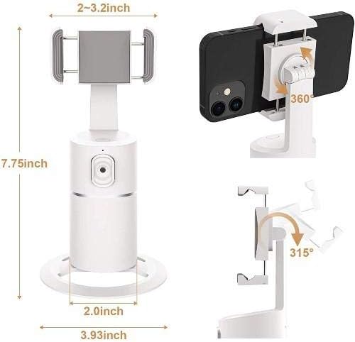 Realme Narzo 50 için BoxWave Standı ve Montajı (BoxWave ile Stand ve Montaj) - PivotTrack360 Selfie Standı, Realme