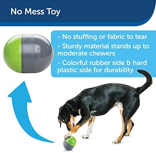 PetSafe Ricochet - Elektronik Gıcırdayan Köpek Oyuncağı-Köpekleri Meşgul Etmek için 2 Çift Oyuncak Gıcırdıyor-Sıkılmış,
