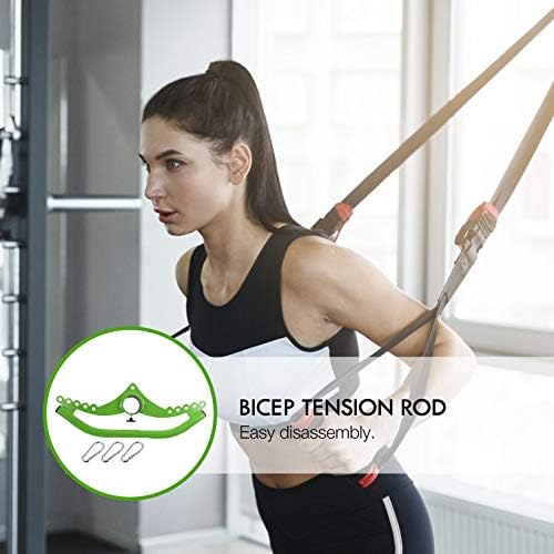 Abaodam Ev Fitness Salonu Kasnak kablo Makinesi Ekleri Triceps Blaster Kolu Kavrama Spor Ürünleri