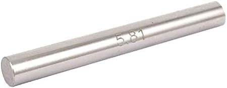 X-DREE 5.81 mm Çap GCR15 Silindirik Ölçüm Pimi Gage Ölçer w Plastik silindir Kutusu(5.81 mm Çap GCR15 Medidor de medición
